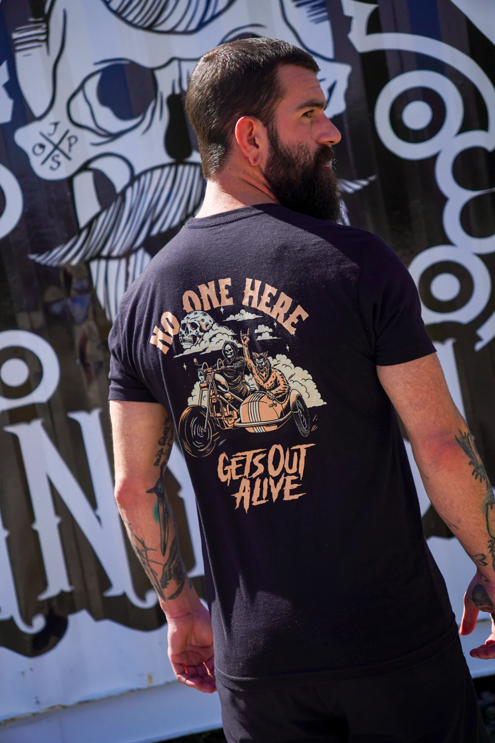 No one here gets out alive T-shirt - Image 4